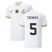 Ghana Thomas Partey #5 Voetbalkleding Thuisshirt WK 2022 Korte Mouwen